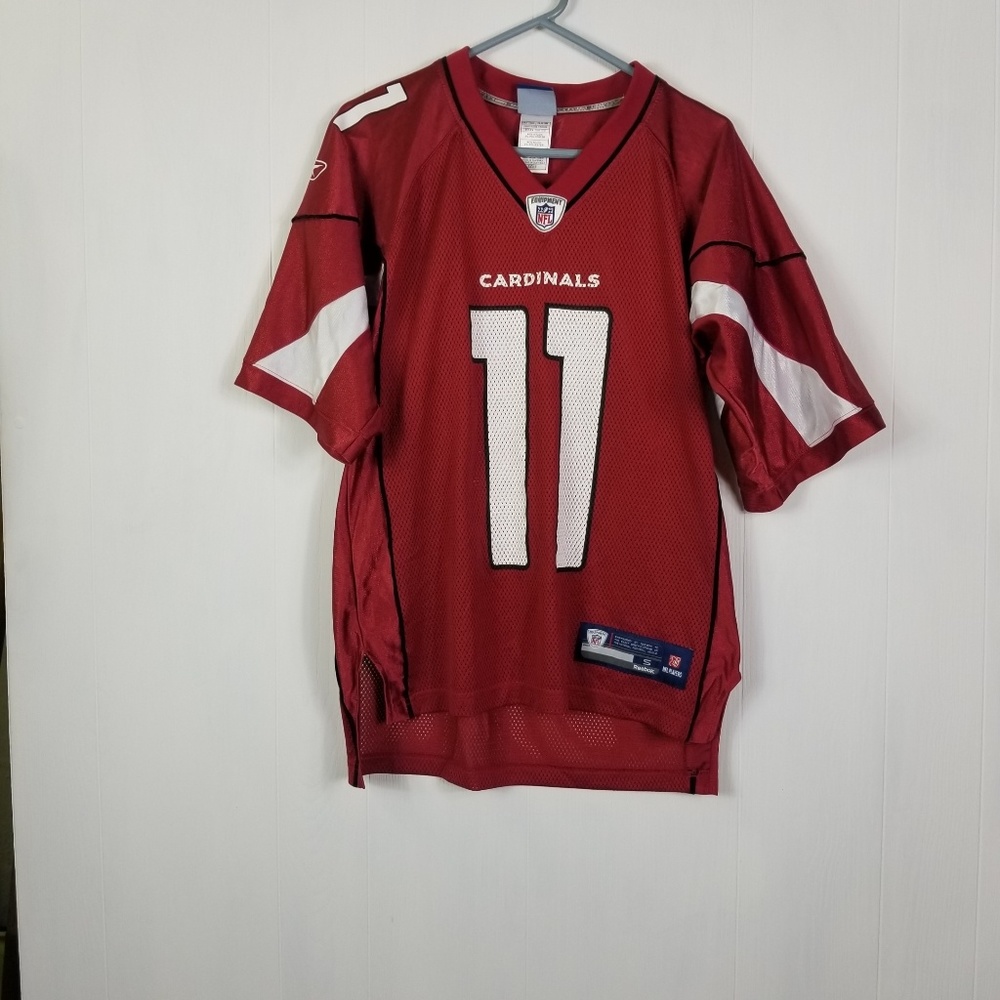 Arizona Reebok on field Fitzgerald Jersey sz S